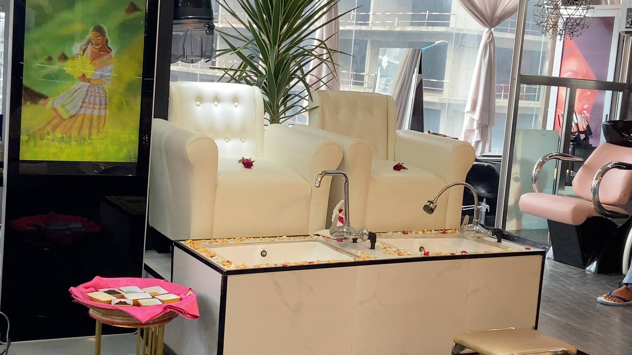 Inside Kagnew Beauty Spa at MK Business Center