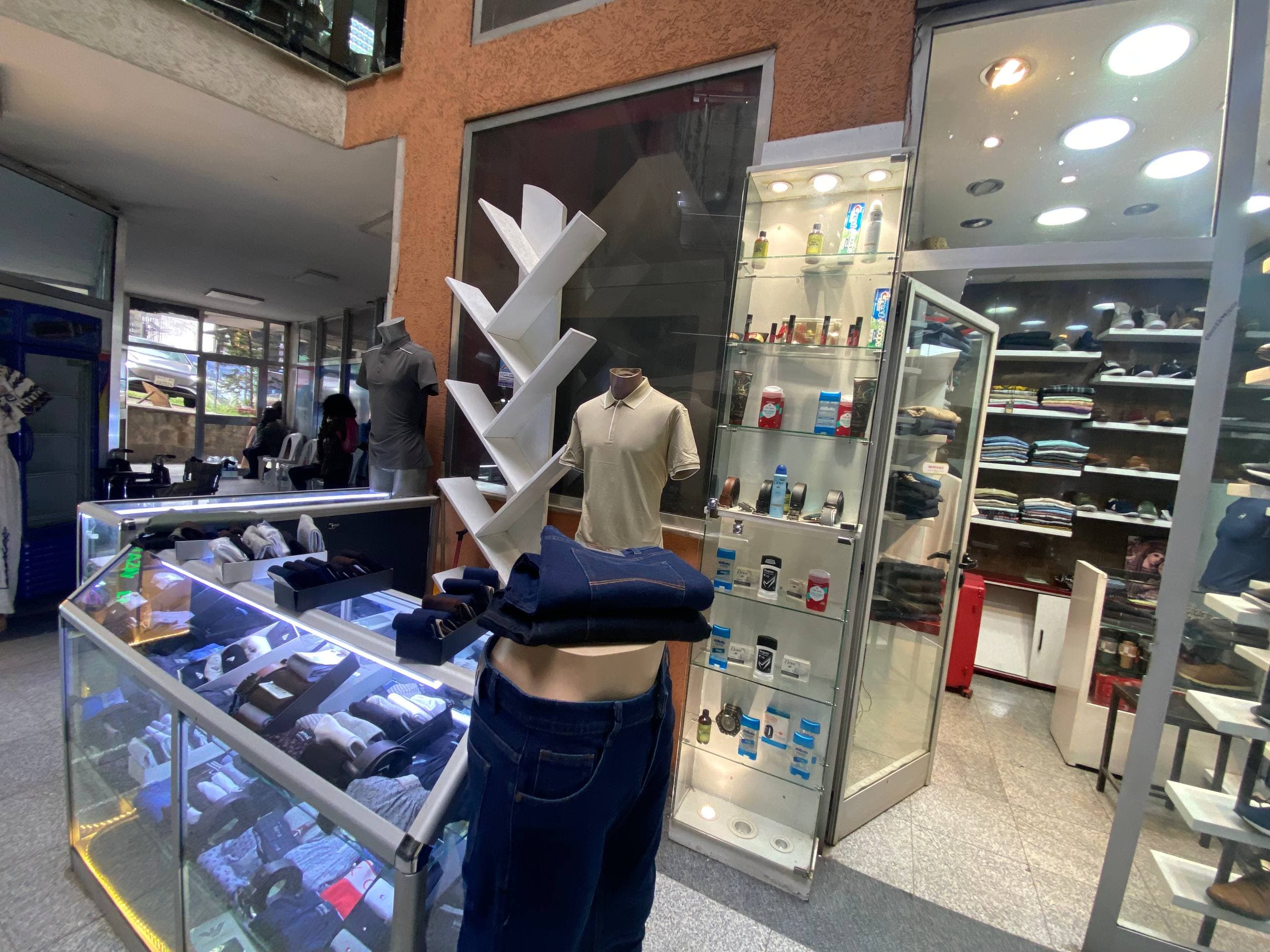 Retail storefronts inside MK Business Center